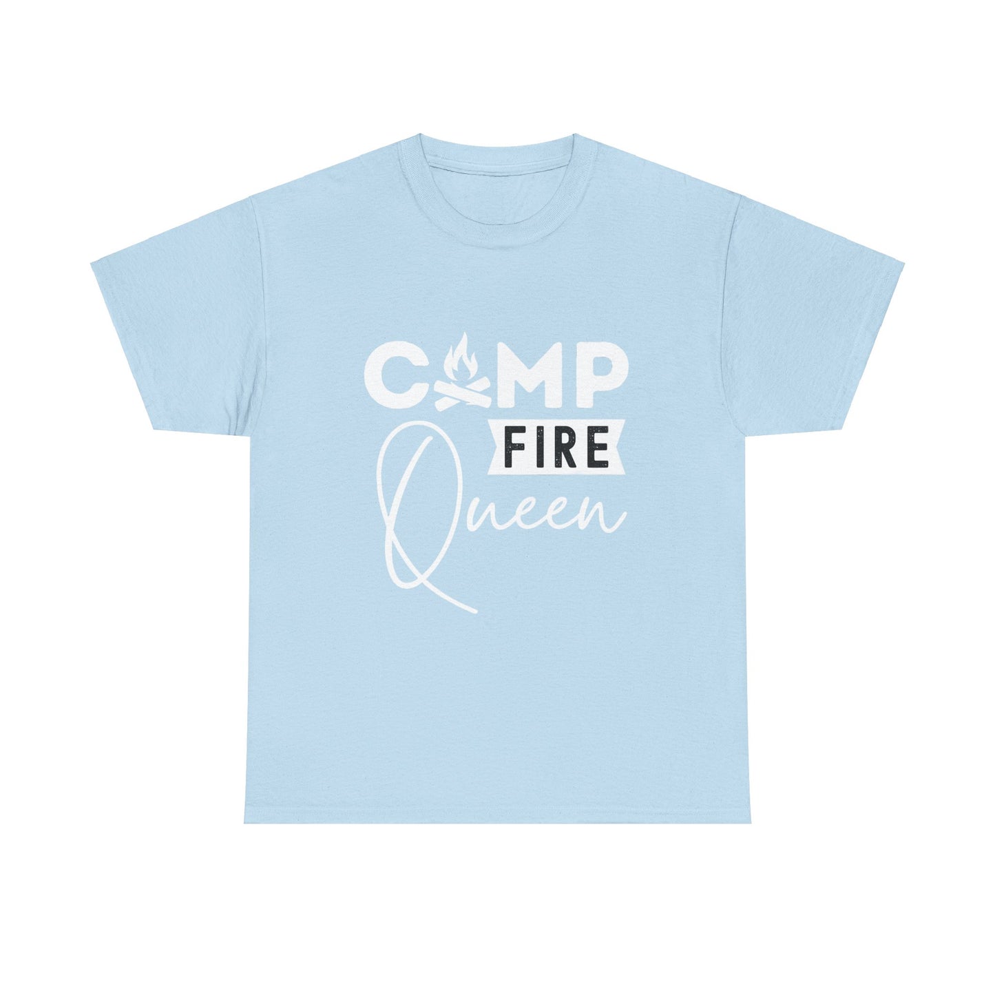 CAMP FIRE KING/CAMP FIRE QUEEN Couples Tshirt 2