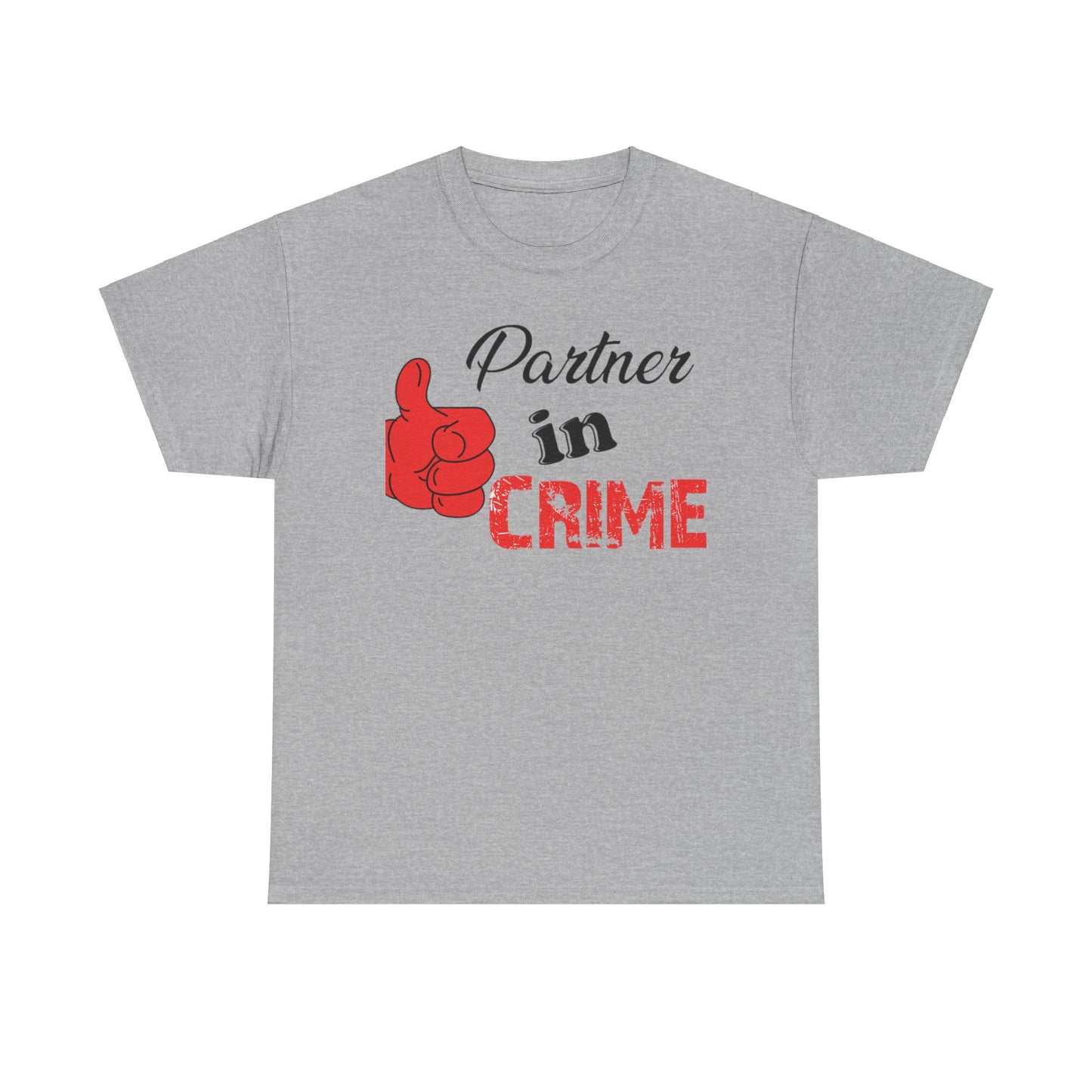 Partner in Crime Couples Tshirt