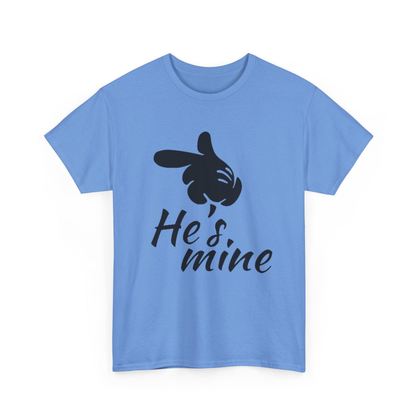 HE'S MINE/SHE'S MINE Couples Tshirt 1 - Couples Fashion Wear