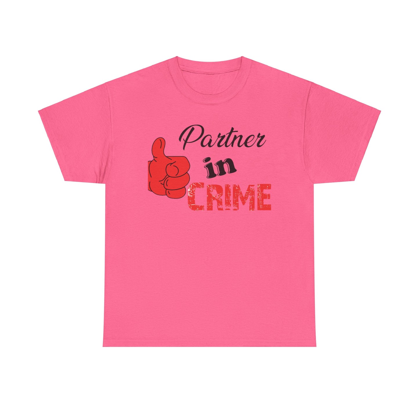 Partner in Crime Couples Tshirt