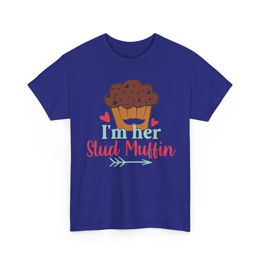 I'M HIS CUPCAKE/I'M HER STUD MUFFIN Couples Tshirt 2 - Couples Fashion Wear