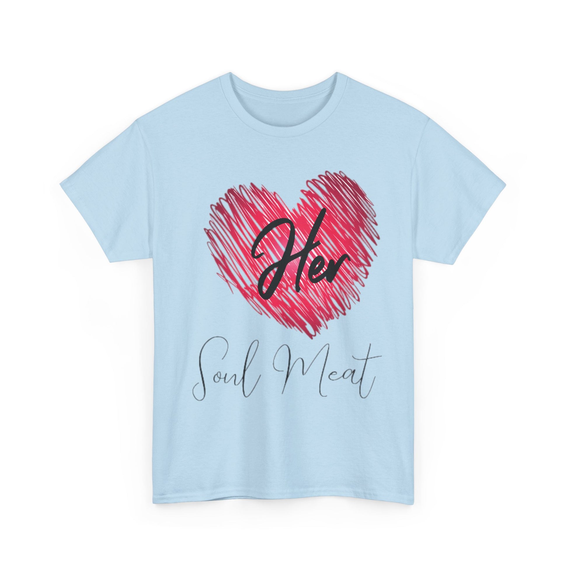 HIS SOUL MEAT/HER SOUL MEAT Funny Tshirt 2 - Couples Fashion Wear