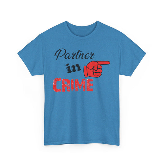 Partner in Crime Couples Tshirt