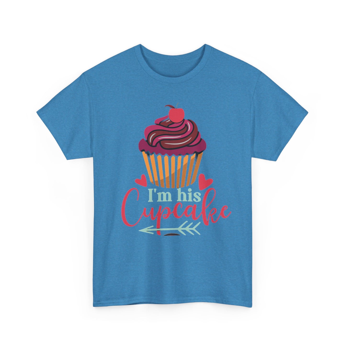 I'M HIS CUPCAKE/I'M HER STUD MUFFIN Couples Tshirt 1 - Couples Fashion Wear