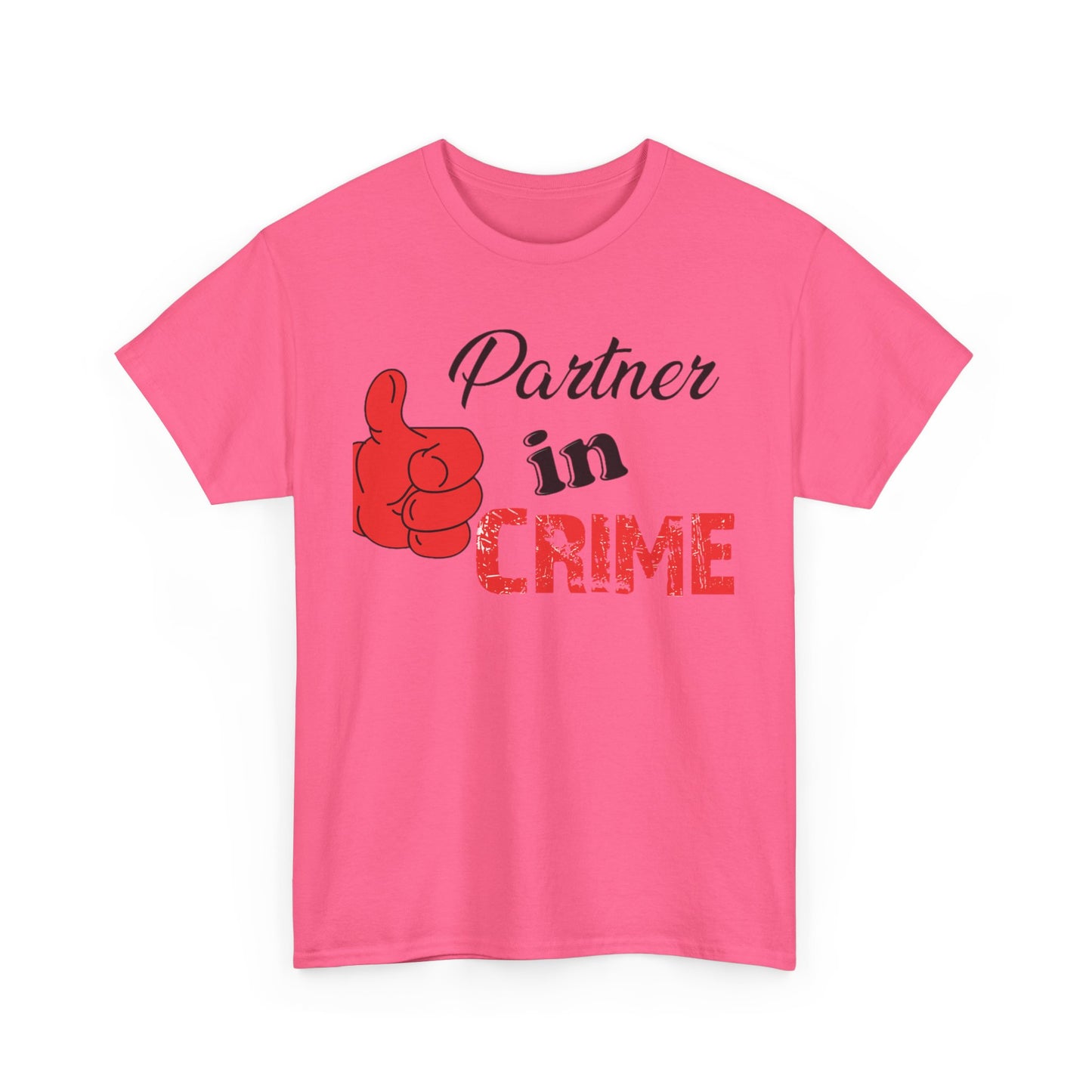 Partner in Crime Couples Tshirt