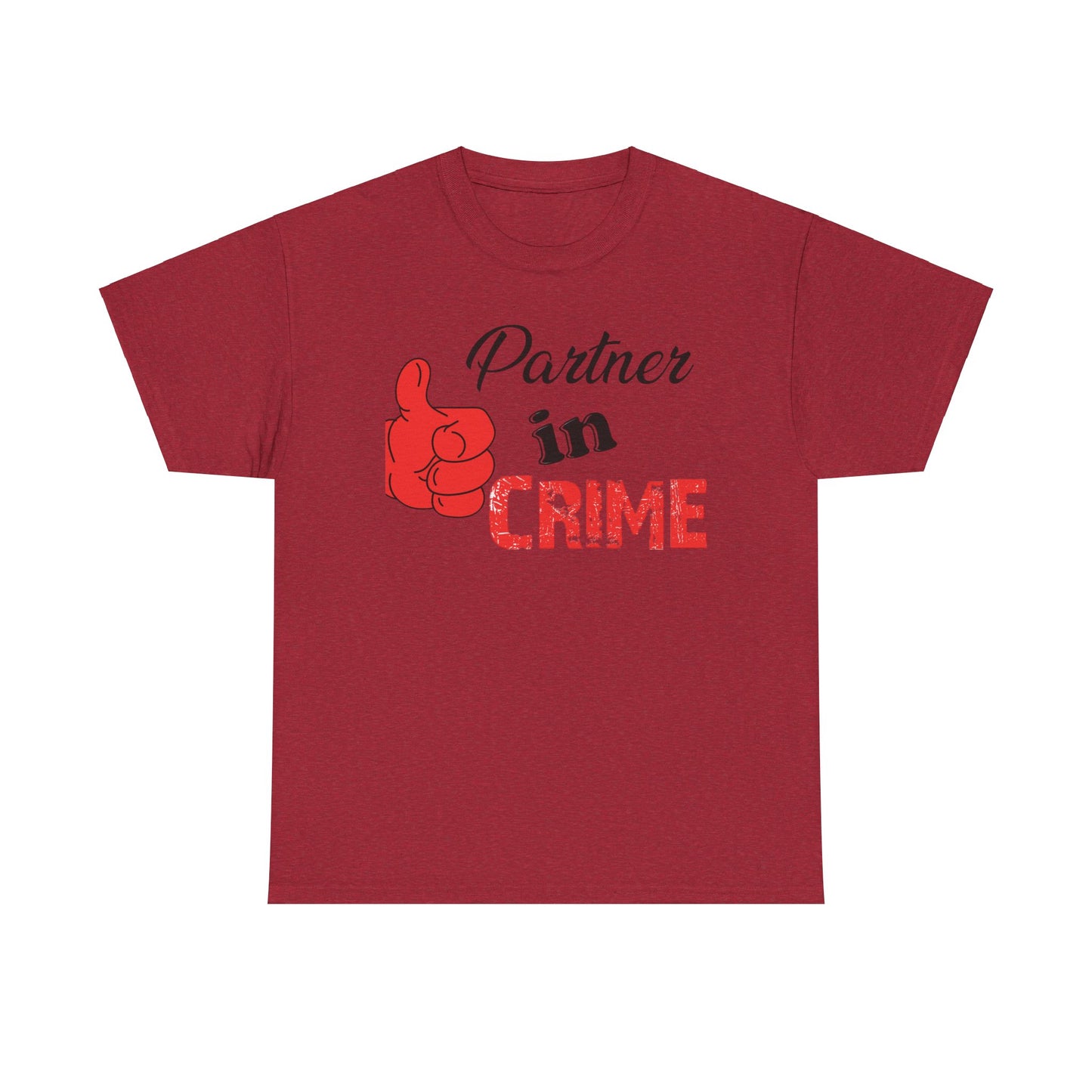 Partner in Crime Couples Tshirt