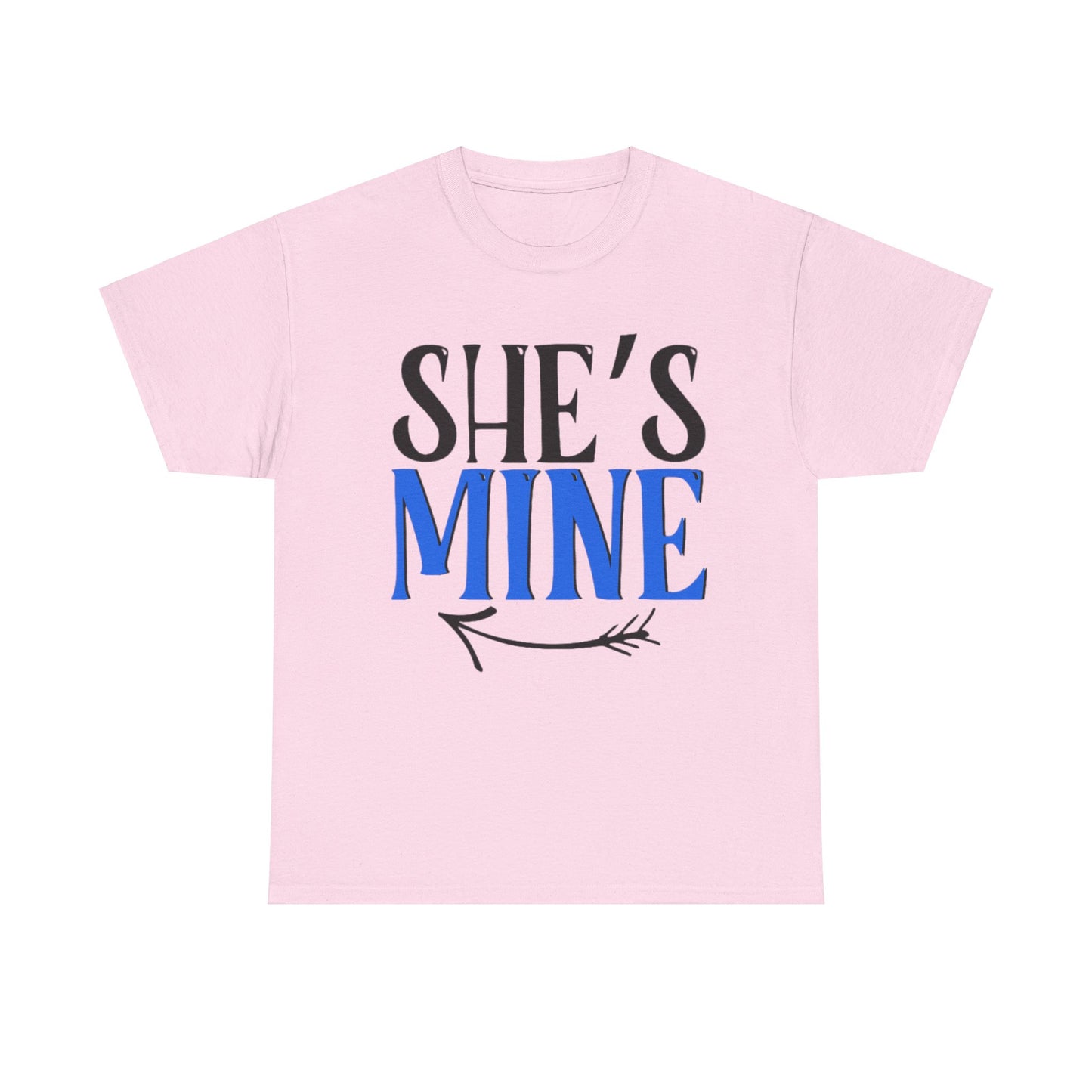 HE'S MINE/SHE'S MINE Couples Tshirt