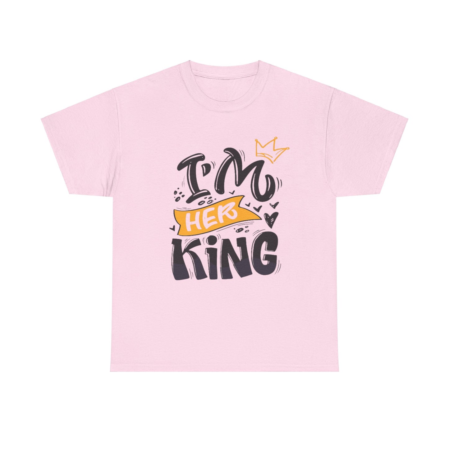 IM HER KING/IM HIS KING Couples Tshirt 2