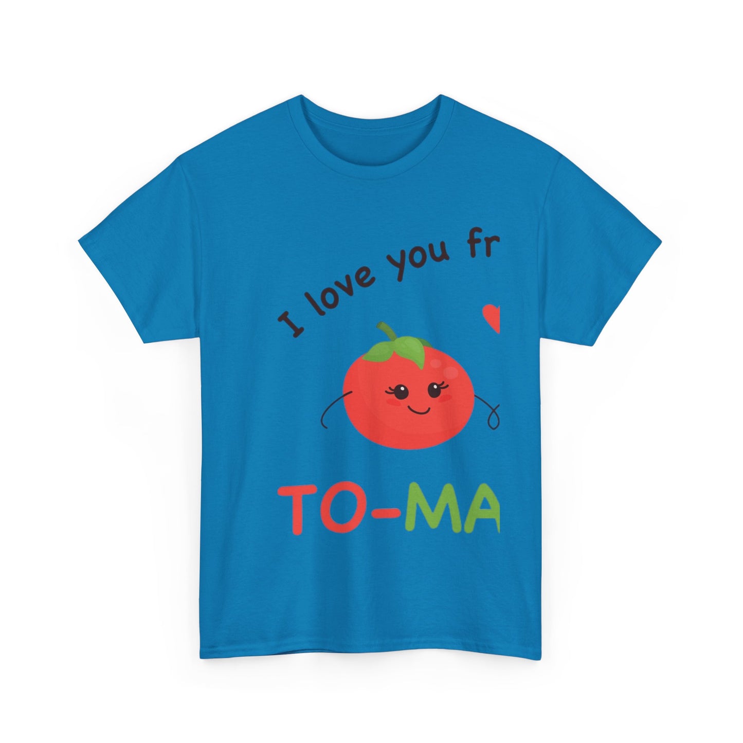 I LOVE YOU FROM MY HEAD TO-MA-TOES Couples Tshirt 1