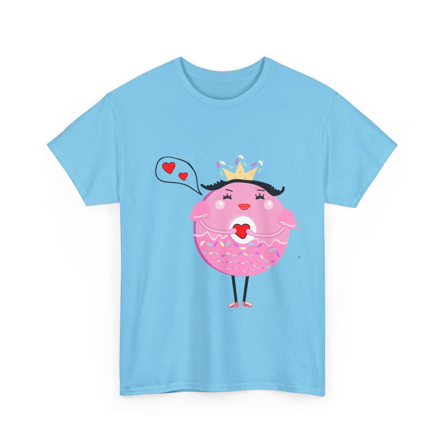 DONUT DAY DREAMING OF LOVE Couples Tshirt 2 - Couples Fashion Wear