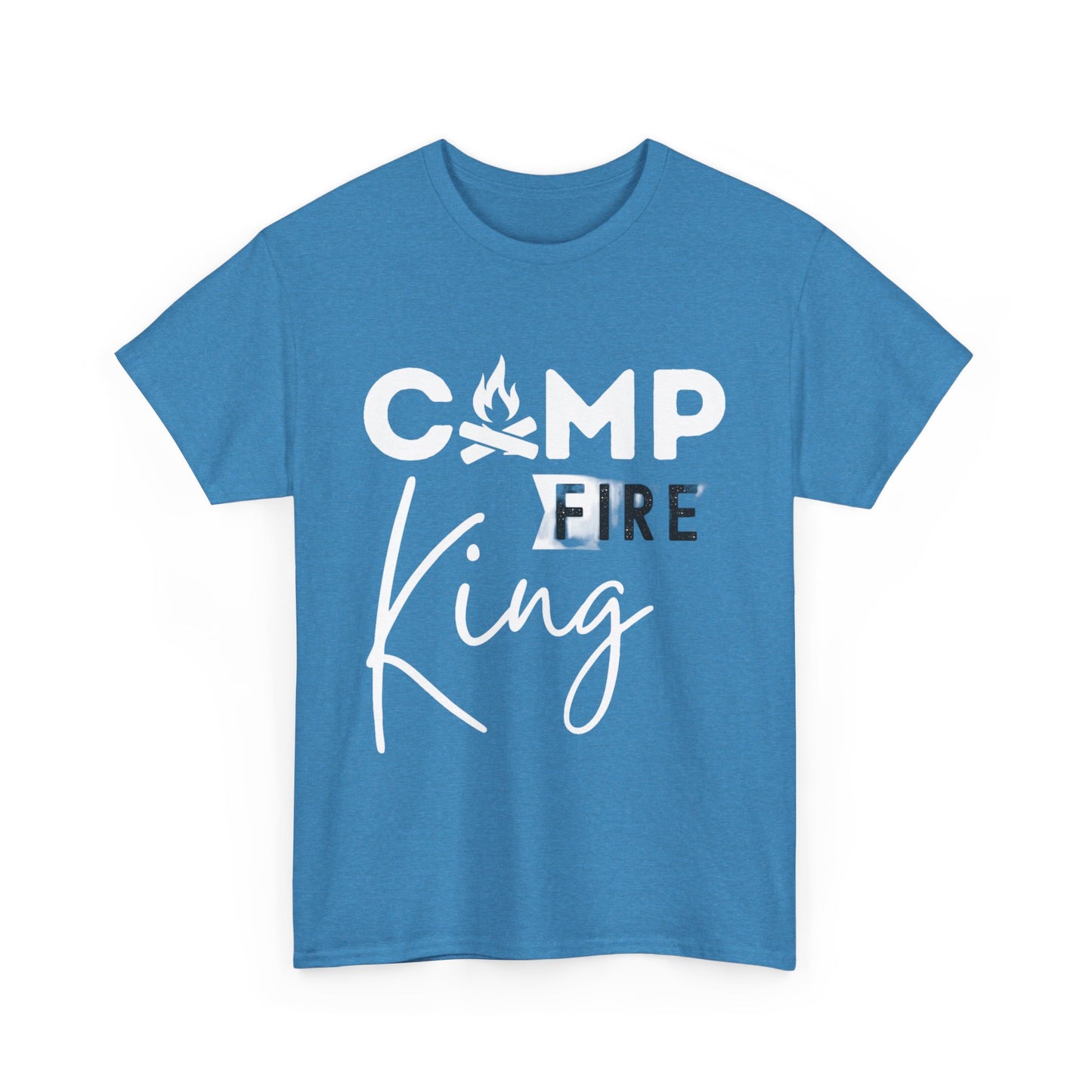 CAMP FIRE KING/ CAMP FIRE QUEEN Couples Tshirt 1