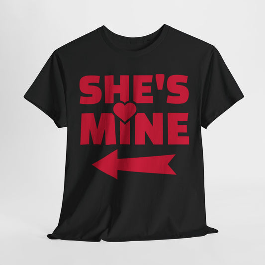 Hes Mine/Shes Mine Couples Matching Tshirts