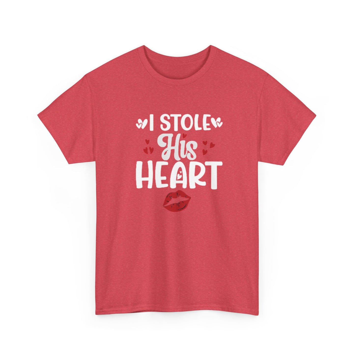 I STOLE HIS HEART/ I STOLE HER HEART Couples Tshirt 1