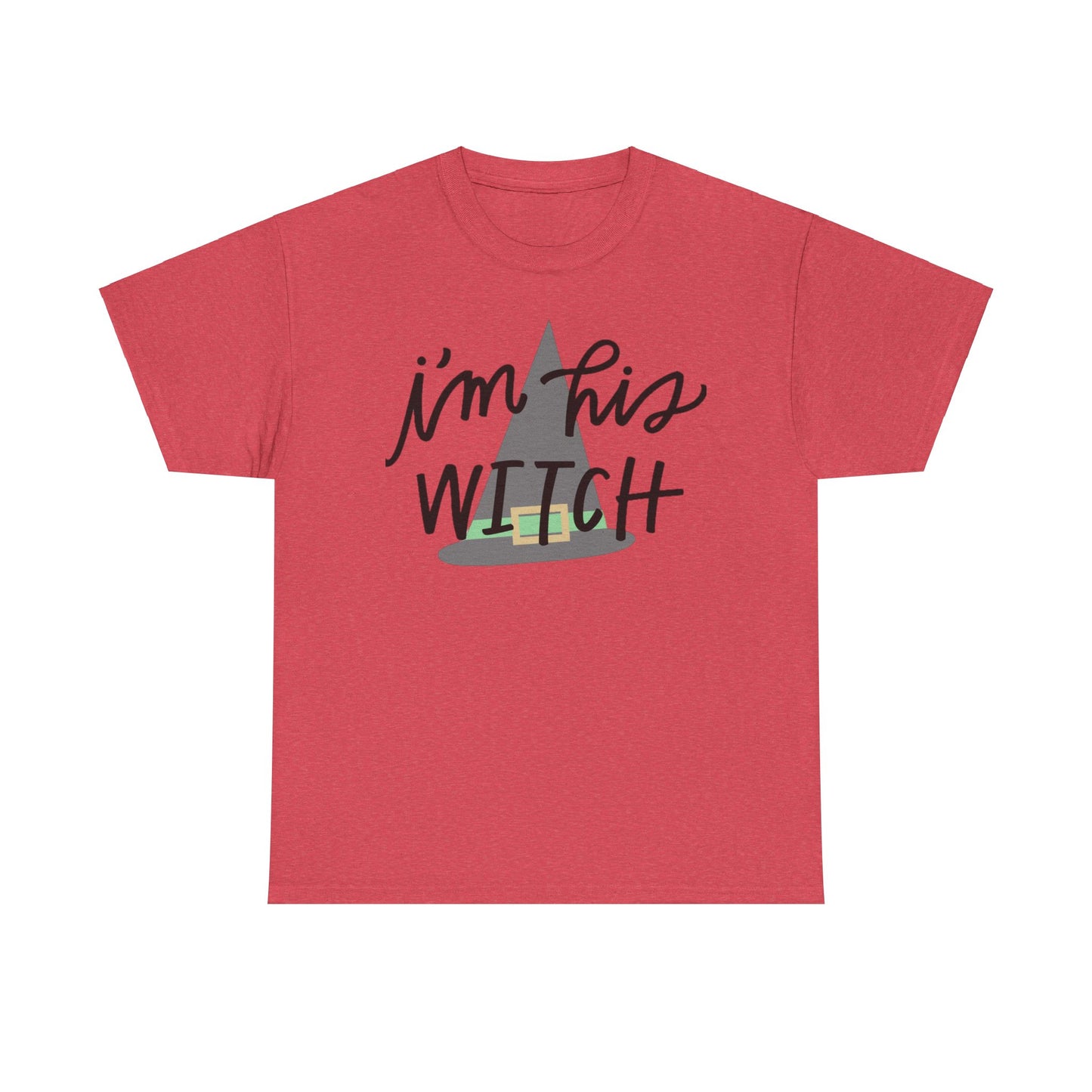 IM HIS WITCH/ IM HER BOO Couples Tshirt 2