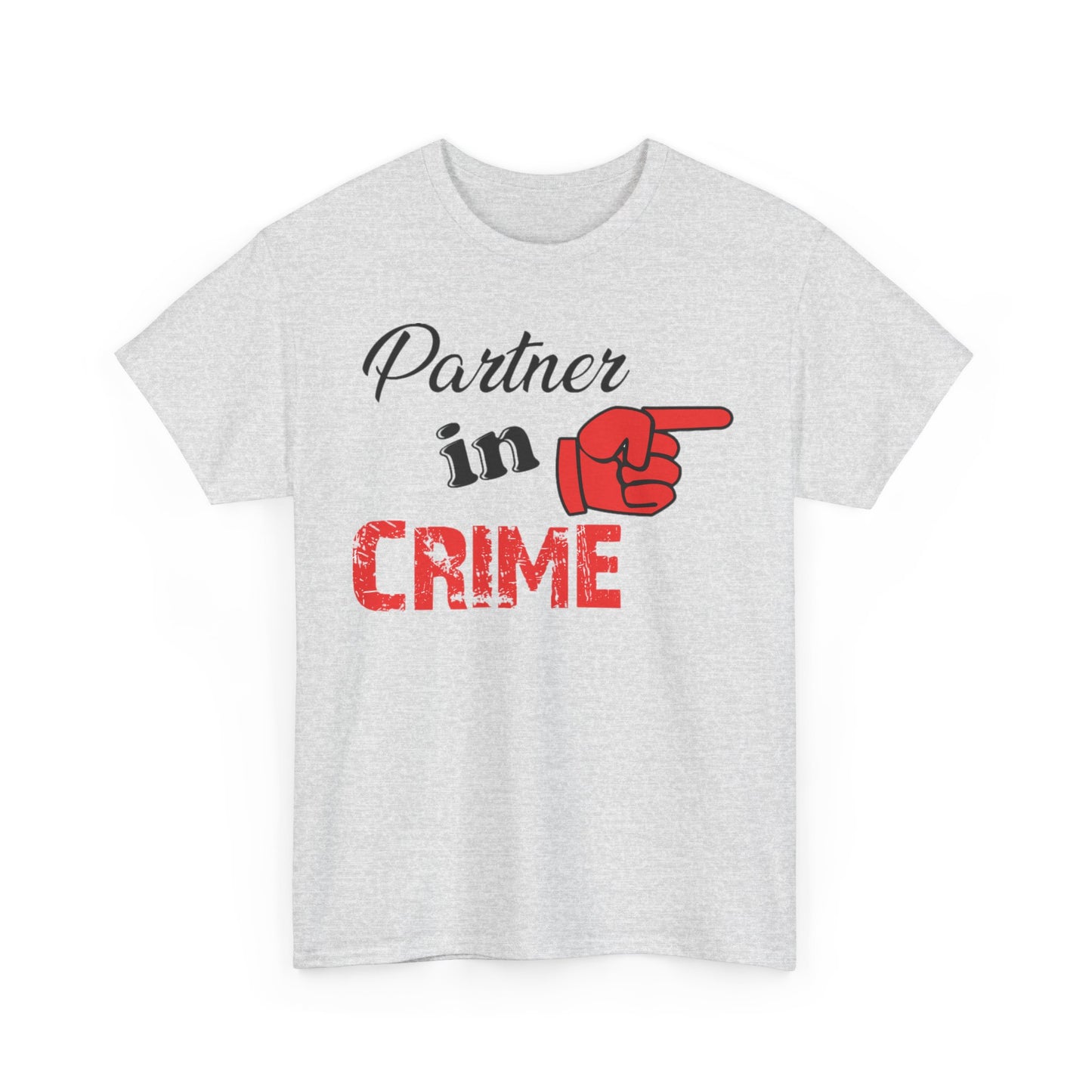 Partner in Crime Couples Tshirt