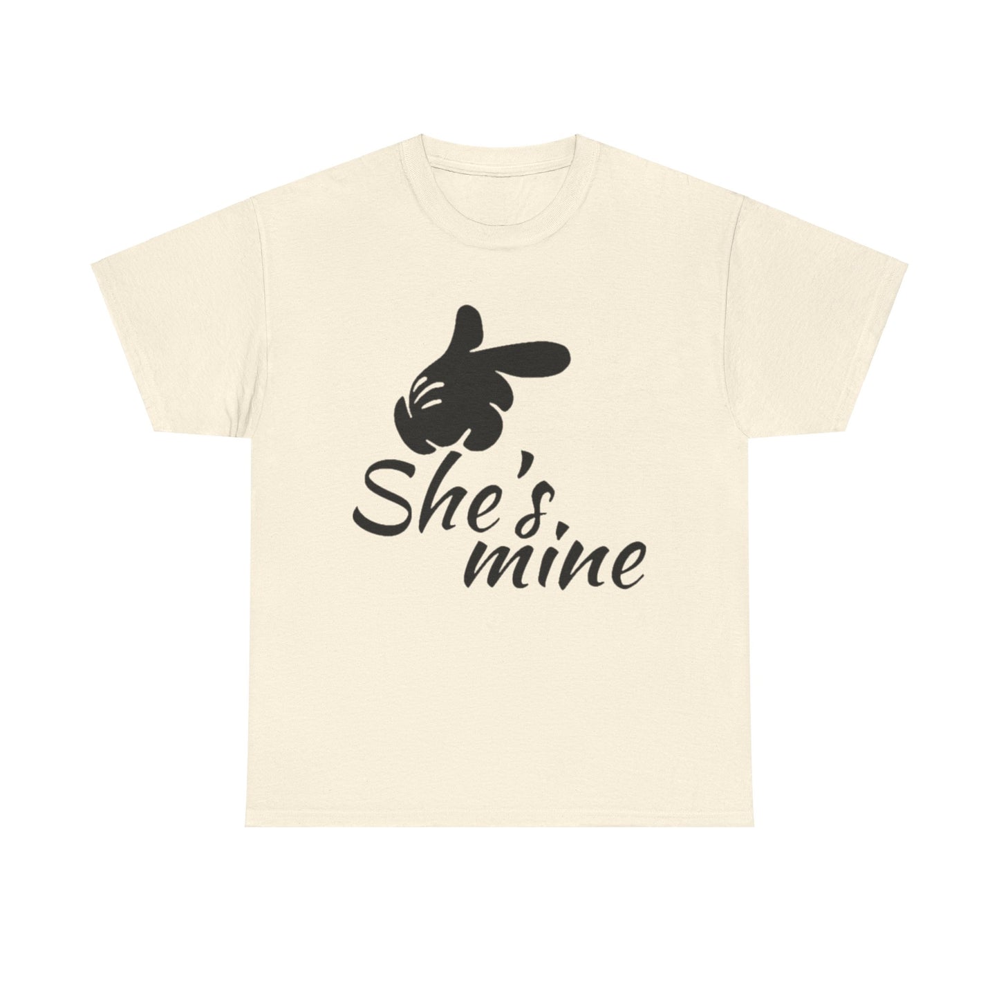 HE'S MINE/SHE'S MINE Couples Tshirt 2