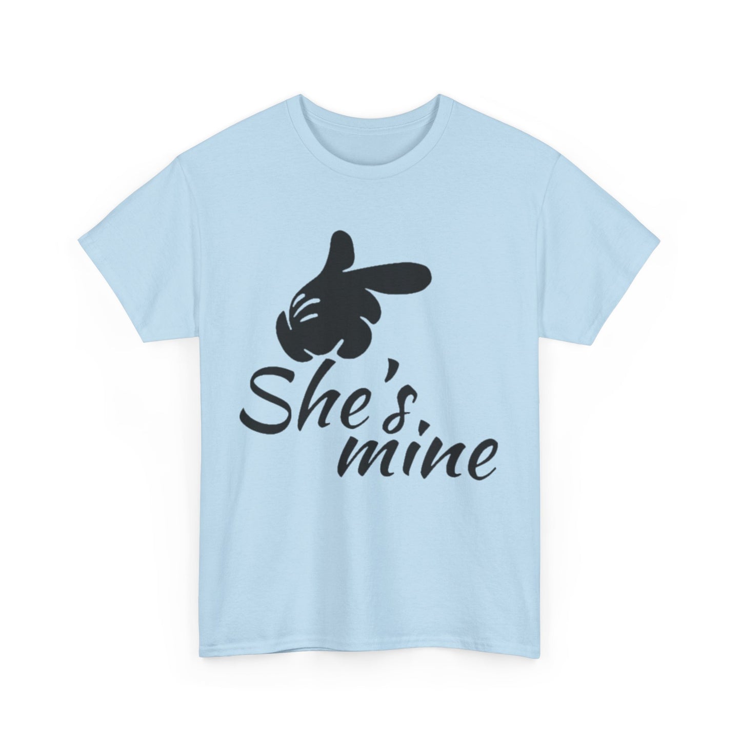 HE'S MINE/SHE'S MINE Couples Tshirt 2