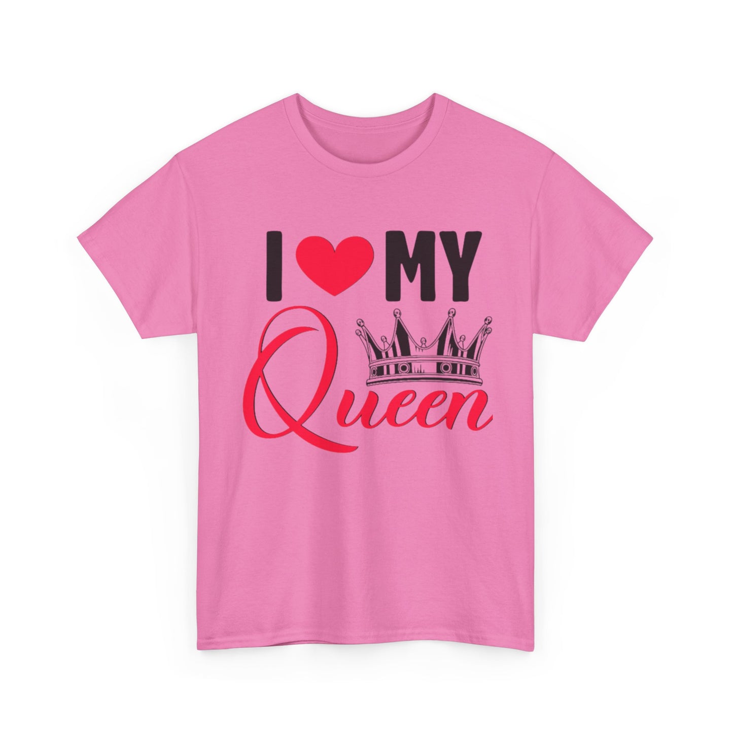 I LOVE MY KING/ I LOVE MY QUEEN Couples Tshirt 2