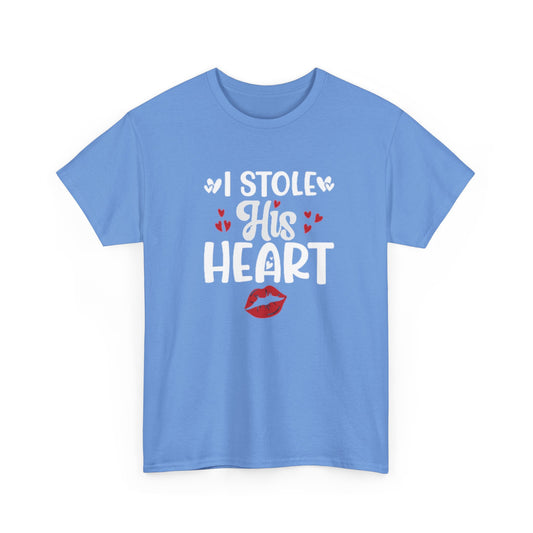 I STOLE HIS HEART/ I STOLE HER HEART Couples Tshirt 1