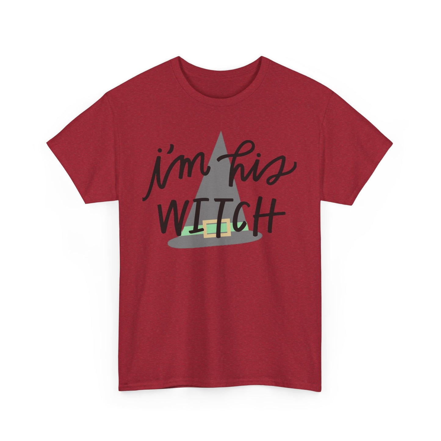 IM HIS WITCH/ IM HER BOO Couples Tshirt 2