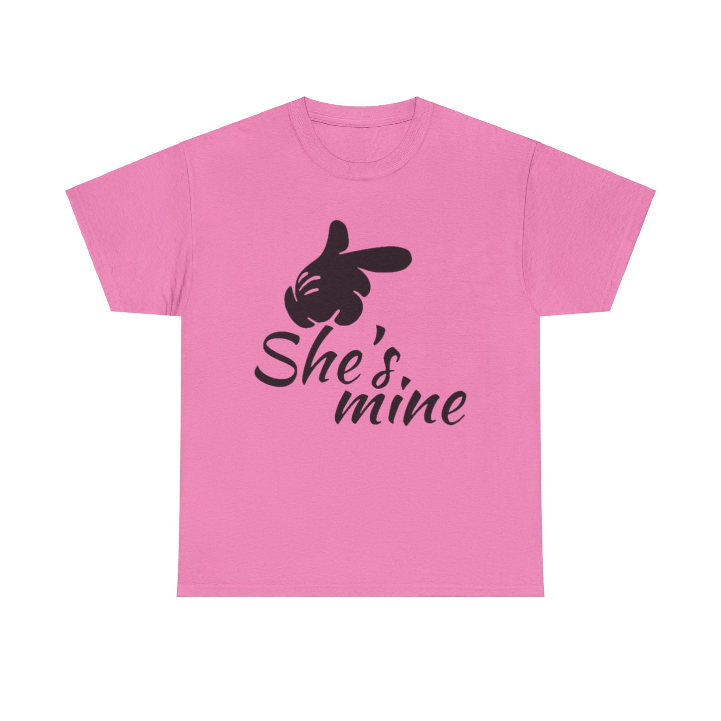 HE'S MINE/SHE'S MINE Couples Tshirt 2