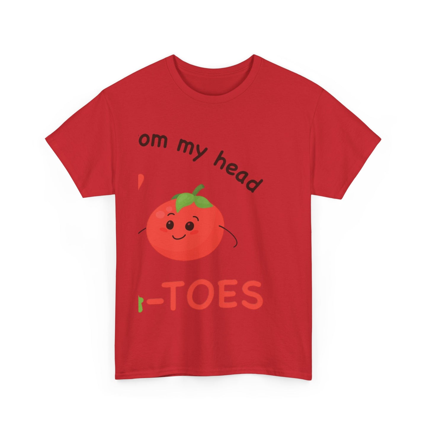 I LOVE YOU FROM MY HEAD TO-MA-TOES Couples Tshirt 2