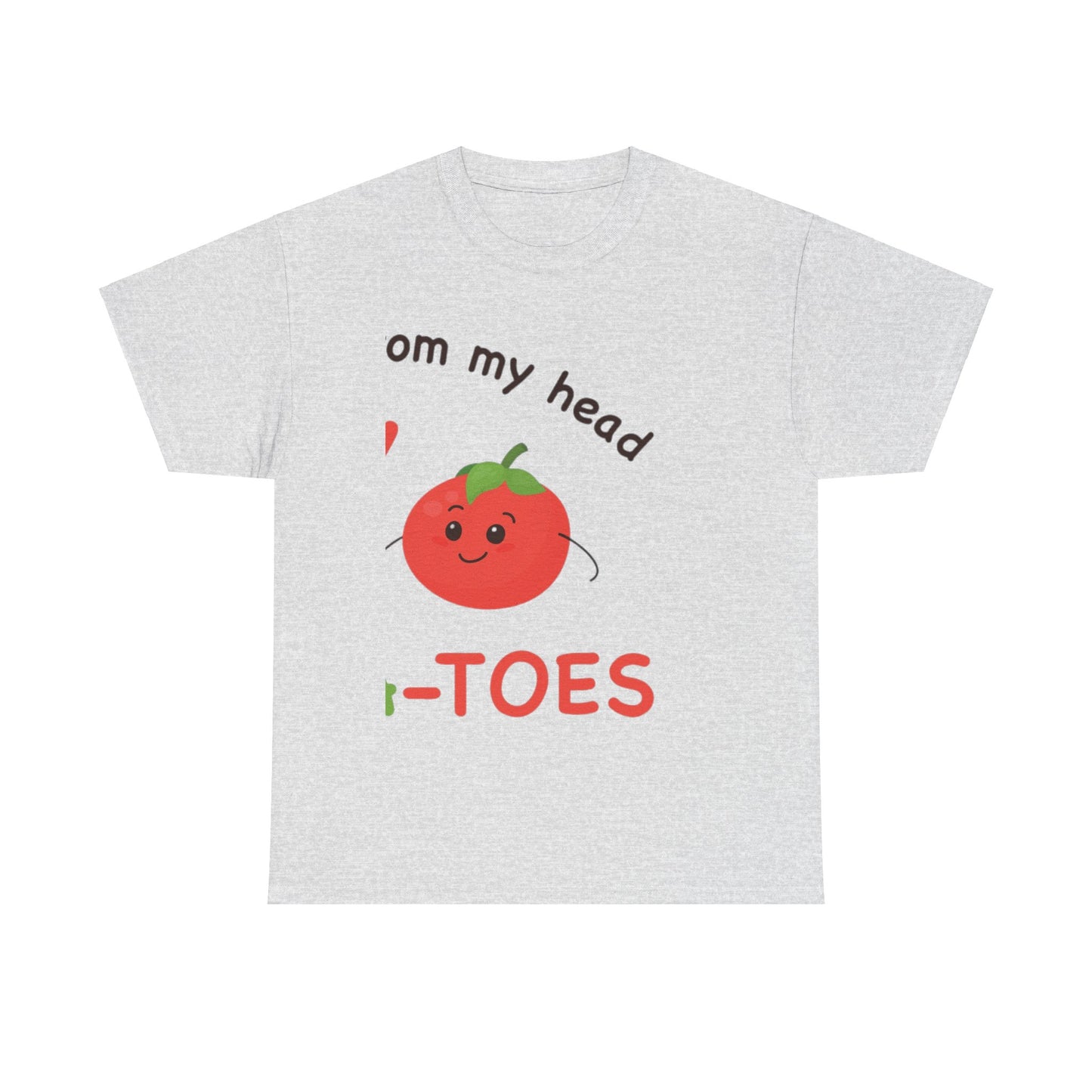 I LOVE YOU FROM MY HEAD TO-MA-TOES Couples Tshirt 2