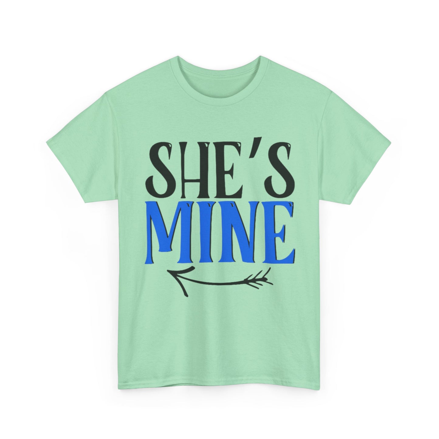 HE'S MINE/SHE'S MINE Couples Tshirt