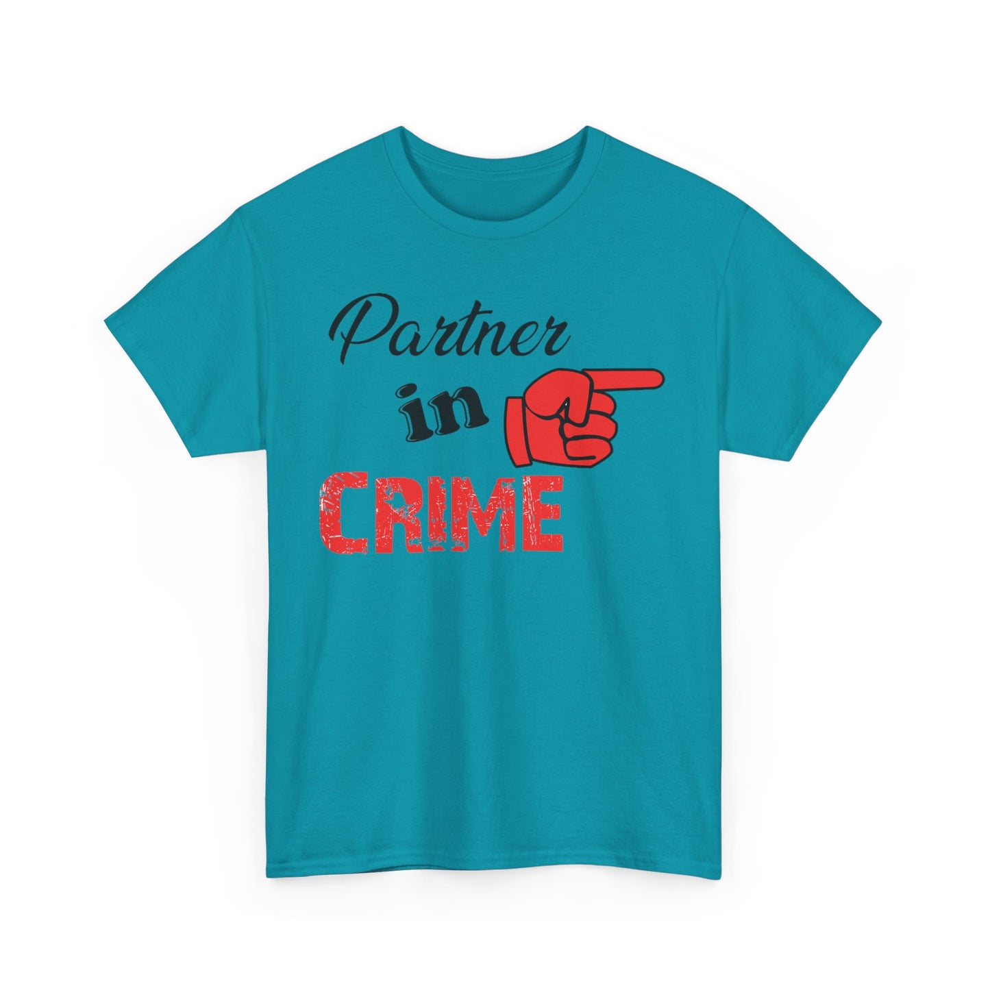 Partner in Crime Couples Tshirt