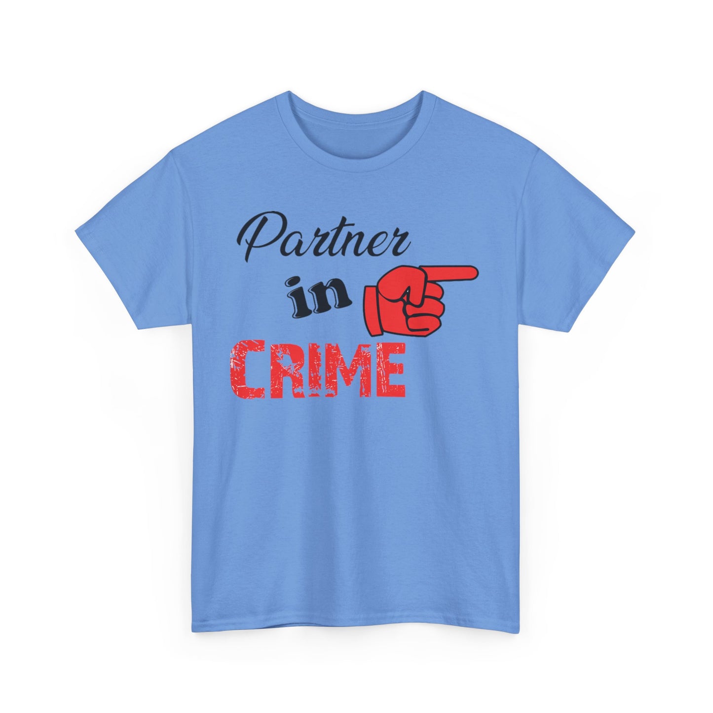 Partner in Crime Couples Tshirt