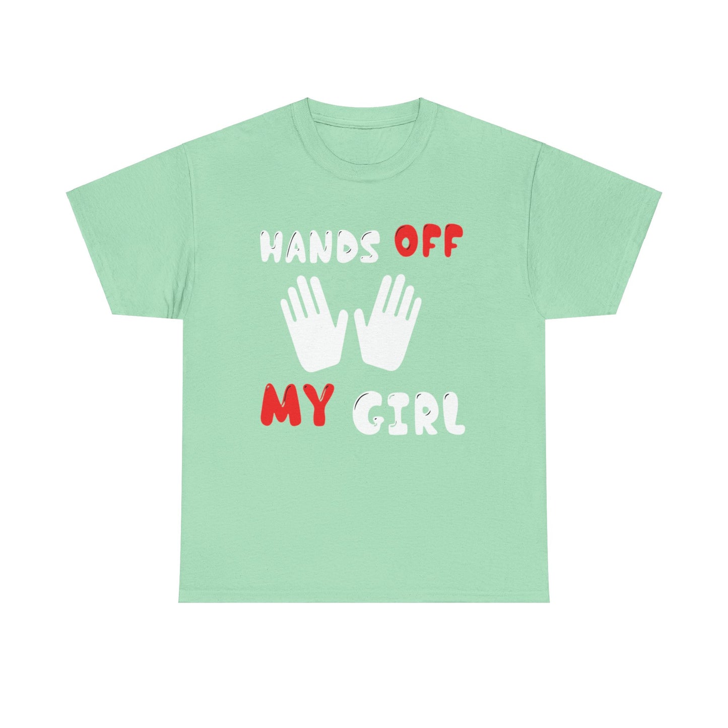 HANDS OFF MY GUY/HANDS OFF MY GIRL Couples Tshirt 2