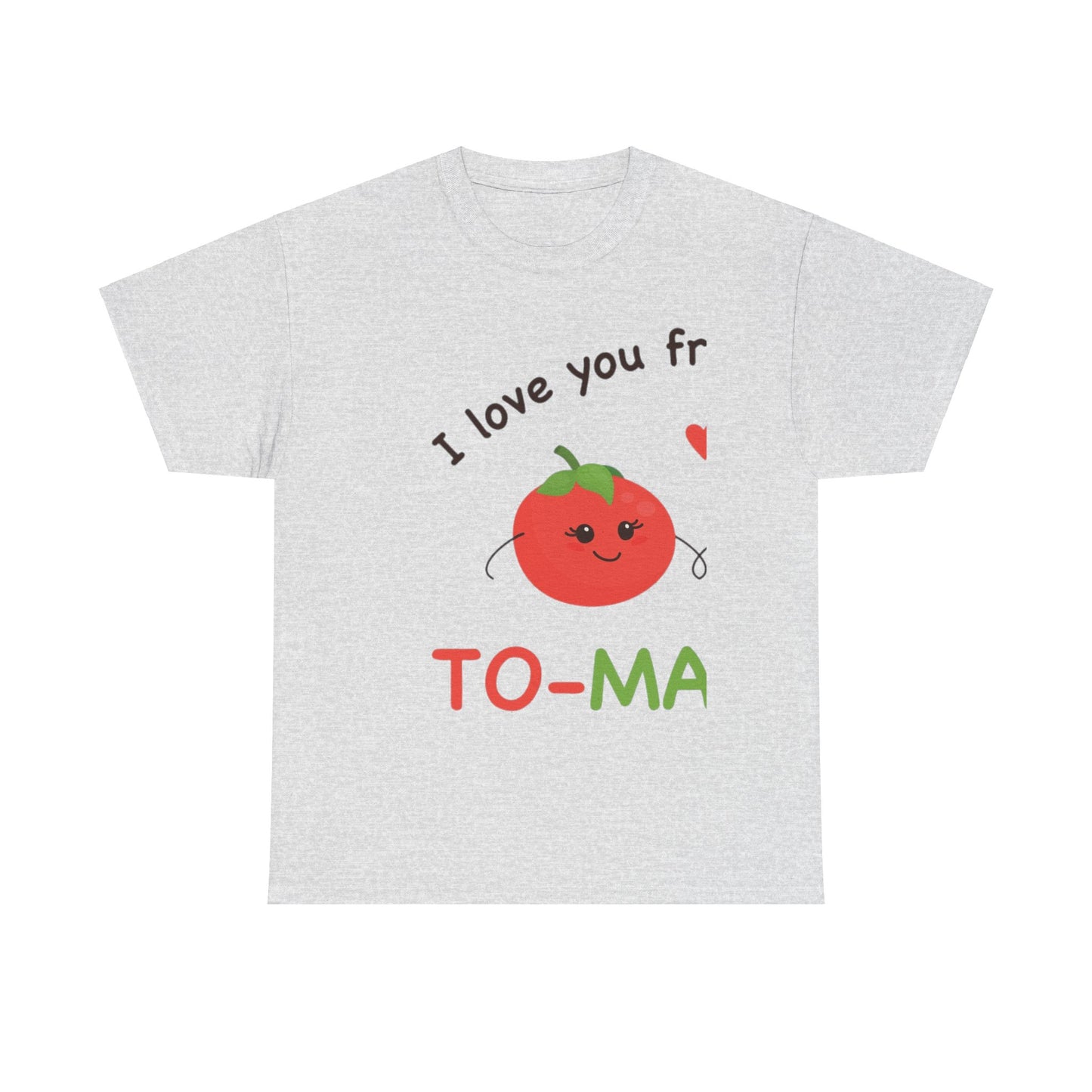 I LOVE YOU FROM MY HEAD TO-MA-TOES Couples Tshirt 1