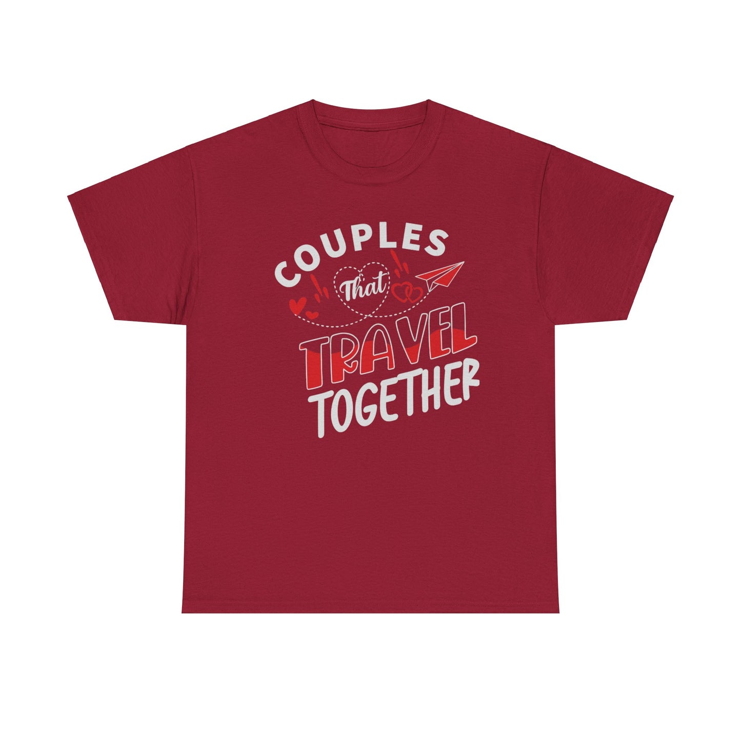 COUPLES THAT TRAVEL TOGETHER/STAY TOGETHER Couples Tshirt 1