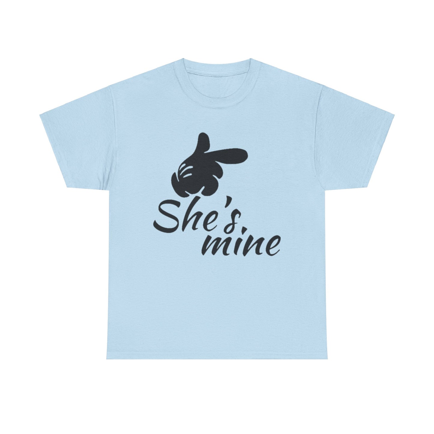 HE'S MINE/SHE'S MINE Couples Tshirt 2