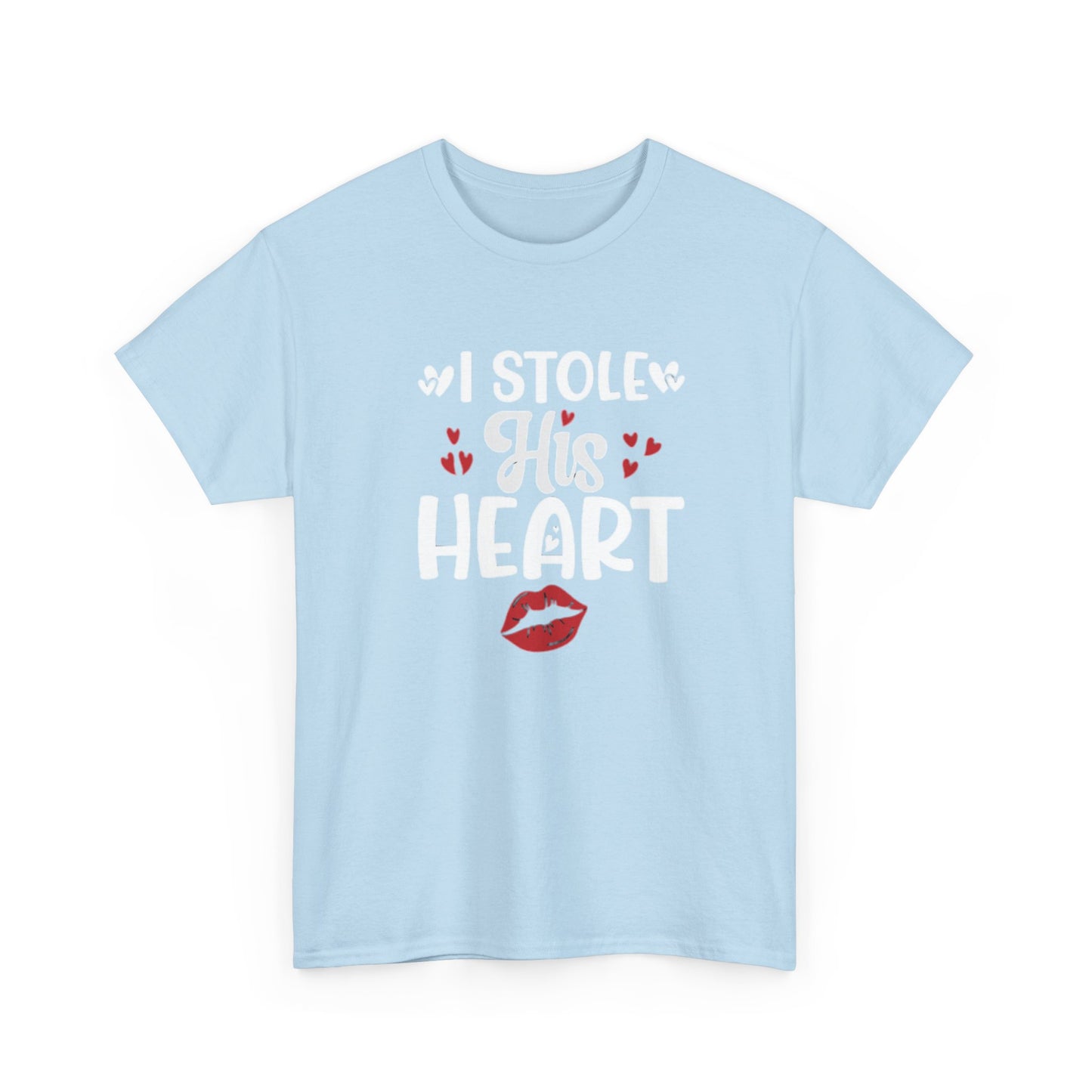 I STOLE HIS HEART/ I STOLE HER HEART Couples Tshirt 1