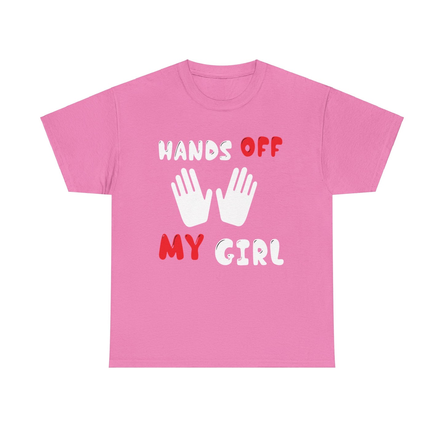 HANDS OFF MY GUY/HANDS OFF MY GIRL Couples Tshirt 2