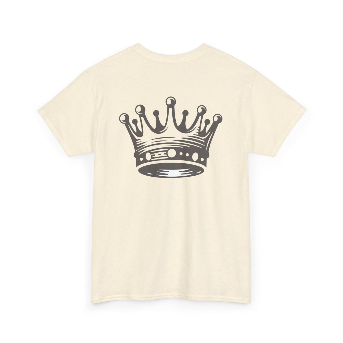 ONLY A KING CAN ATTRACT A QUEEN/ONLY A QUEEN CAN KEEP A KING FOCUSED Couples Tshirt 2