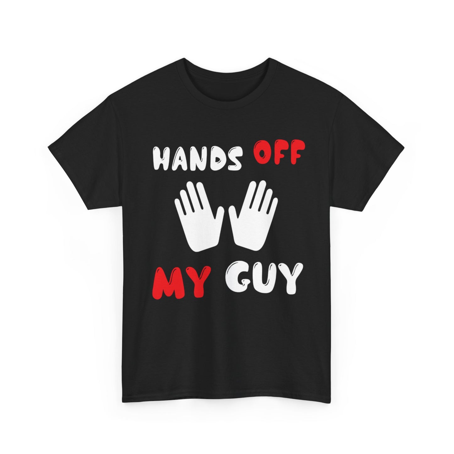 HANDS OFF MY GUY/HANDS OFF MY GIRL Couples Tshirt 1