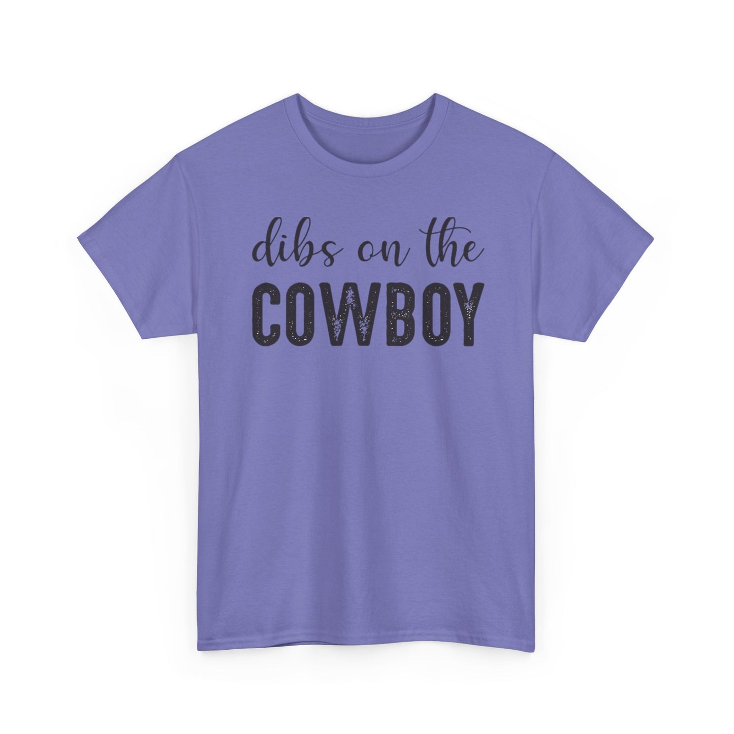 THE COWBOY/DIBS ON THE COWBOY Couples Tshirt 2 - Couples Fashion Wear