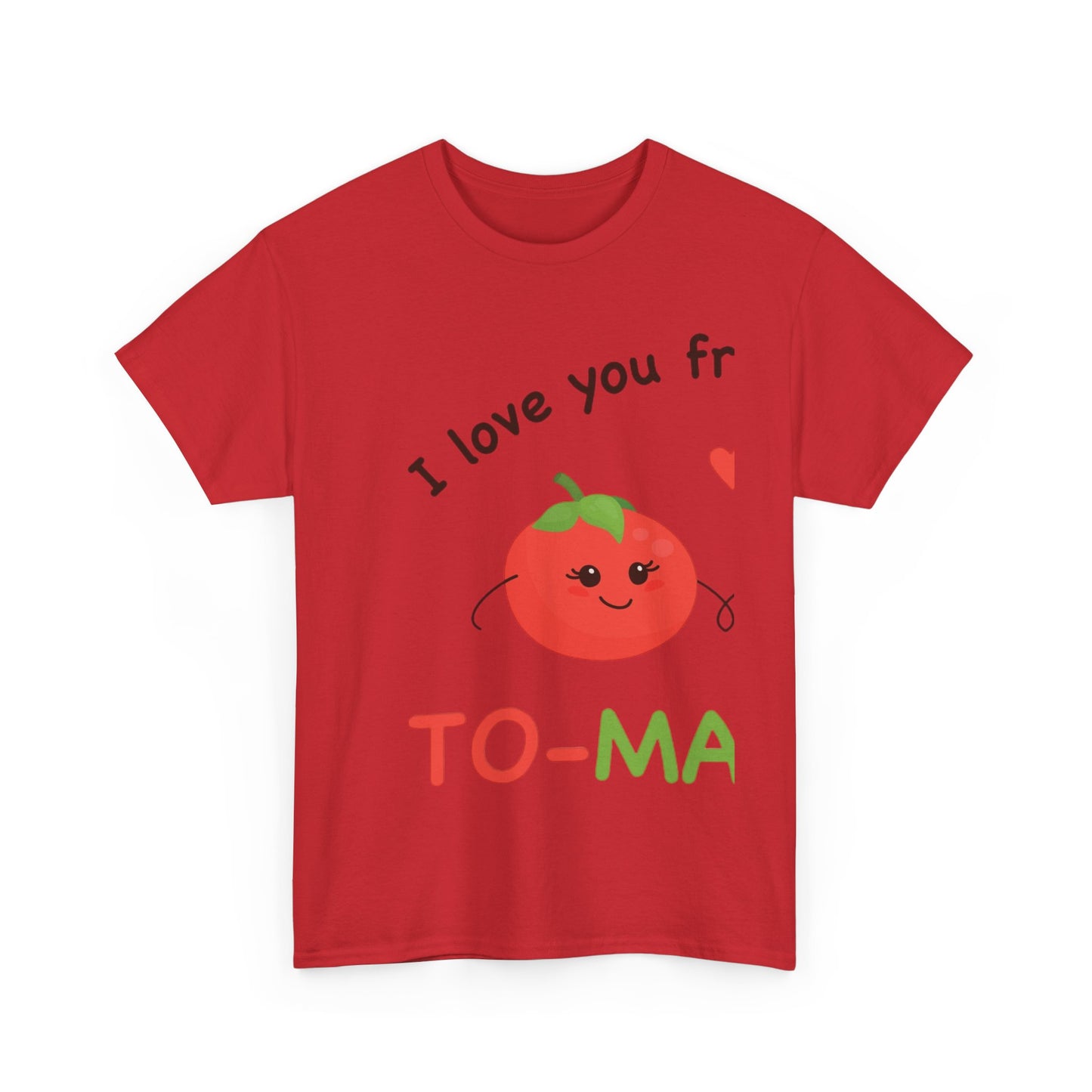 I LOVE YOU FROM MY HEAD TO-MA-TOES Couples Tshirt 1