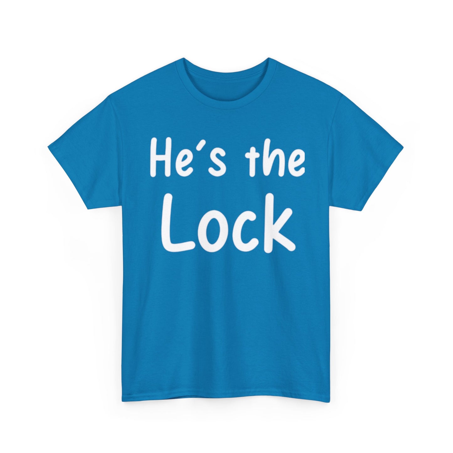 I'M THE KEY/HE'S THE LOCK Couples Tshirt 2 - Couples Fashion Wear