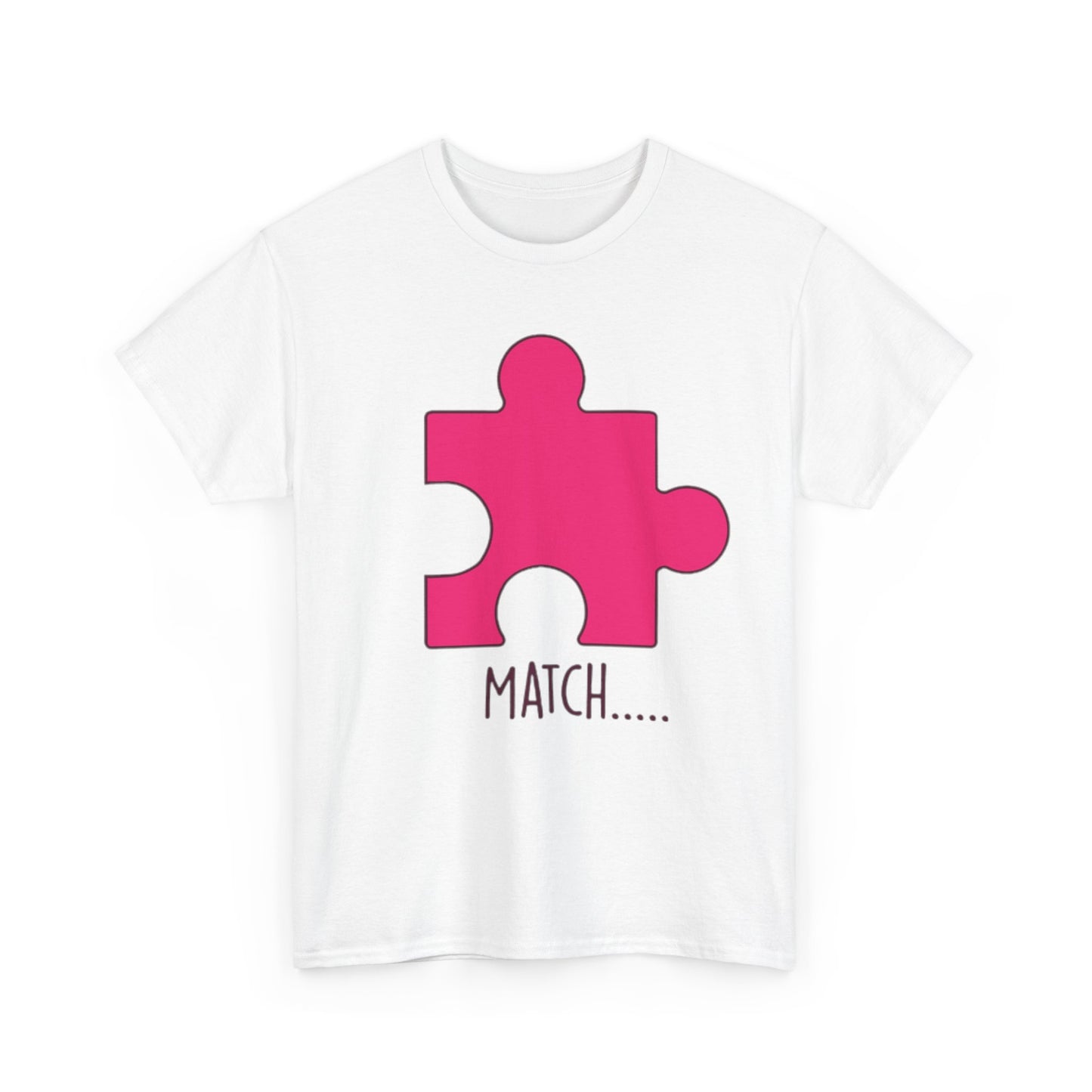 THE PERFECT/MATCH Couples Tshirt 2 - Couples Fashion Wear