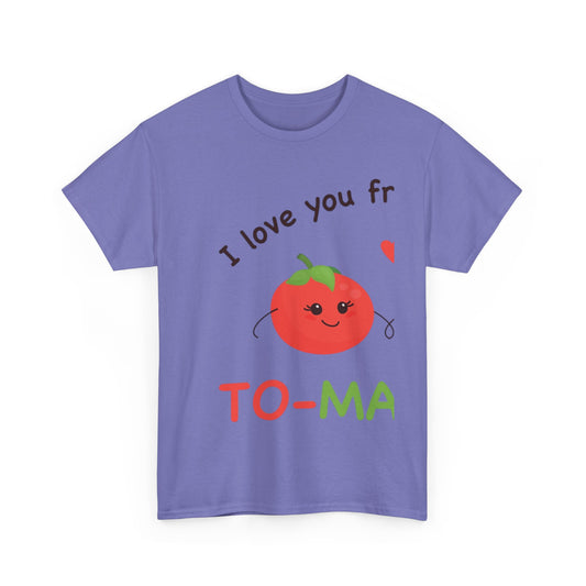 I LOVE YOU FROM MY HEAD TO-MA-TOES Couples Tshirt 1