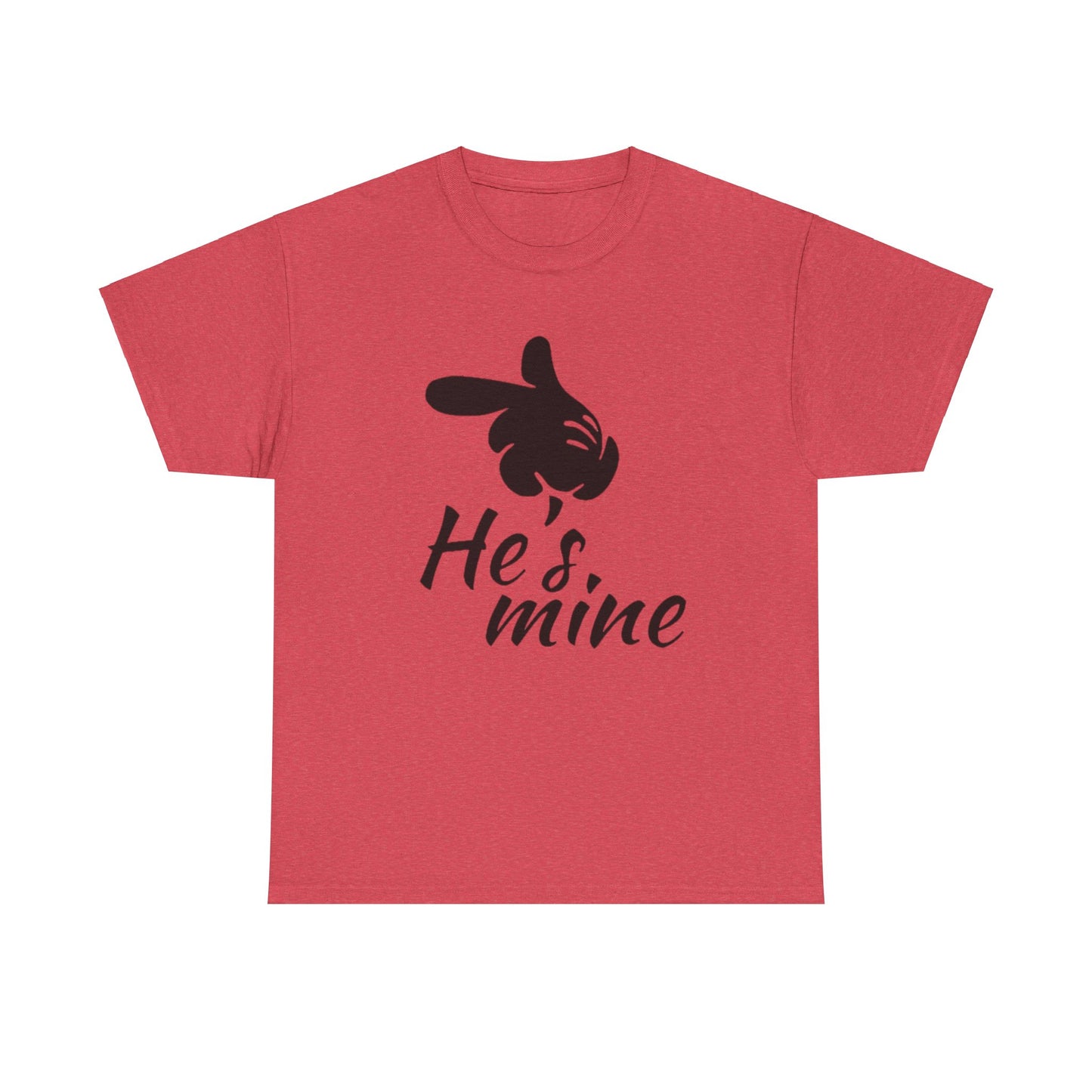 HE'S MINE/SHE'S MINE Couples Tshirt 1