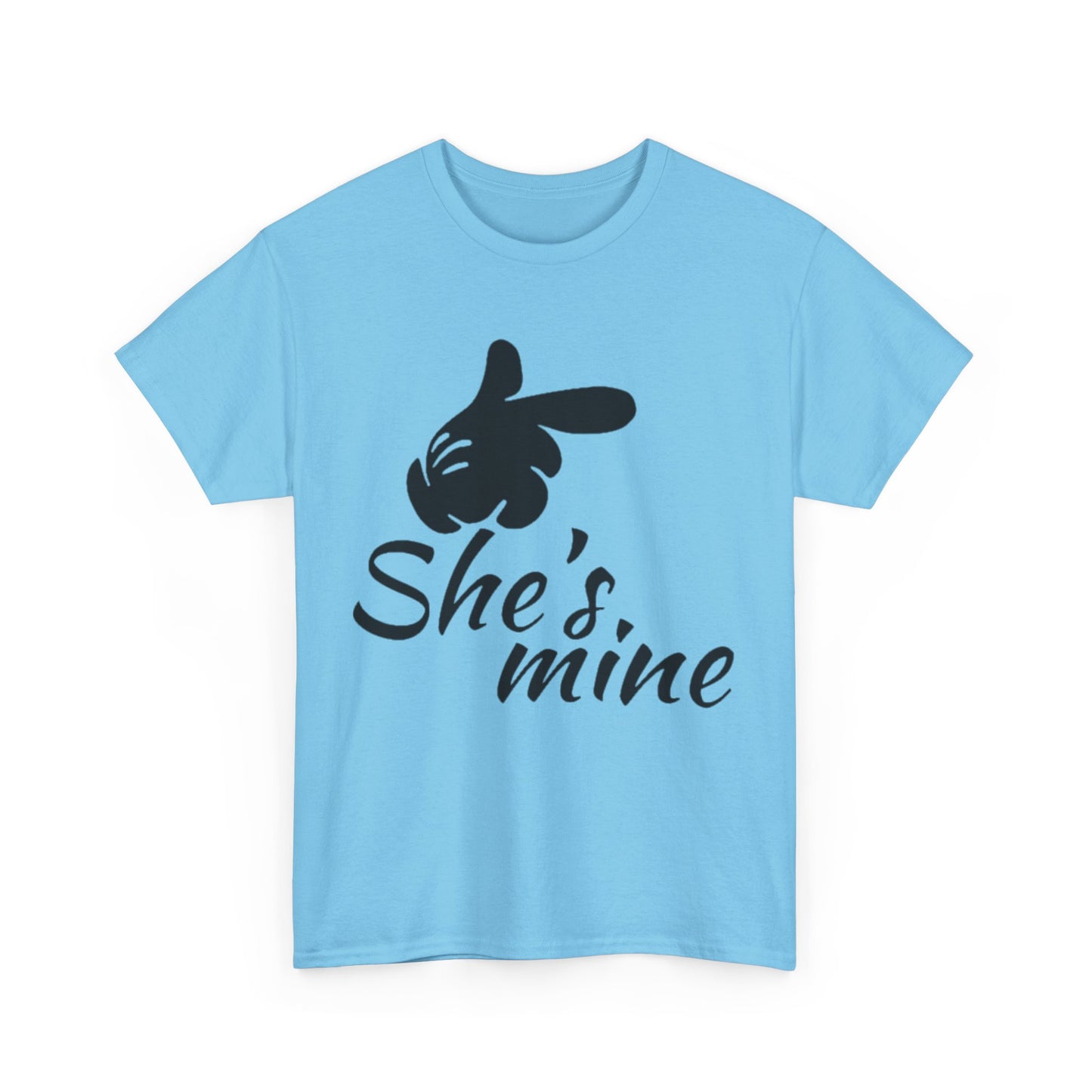 HE'S MINE/SHE'S MINE Couples Tshirt 2