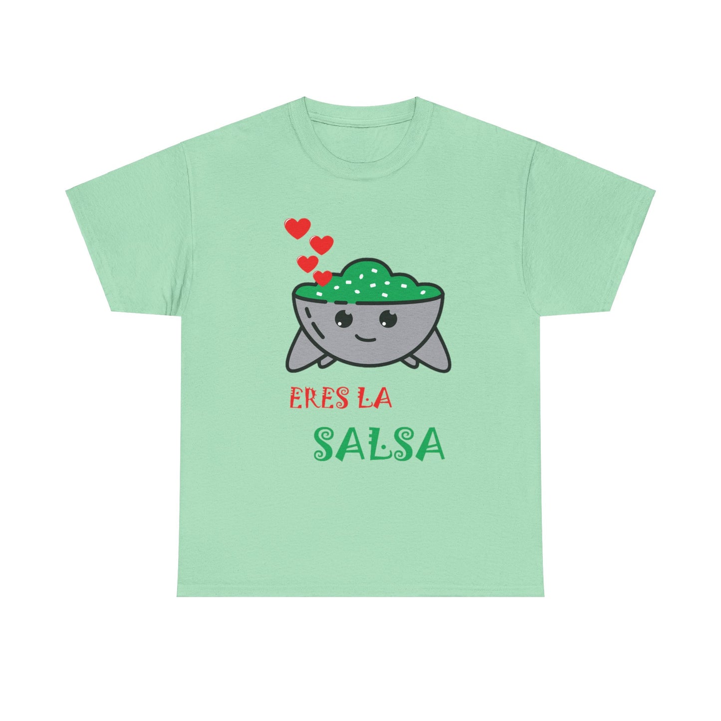 YOU ARE THE SALSA TO MY TACOS IN SPANISH Couples Tshirt 1