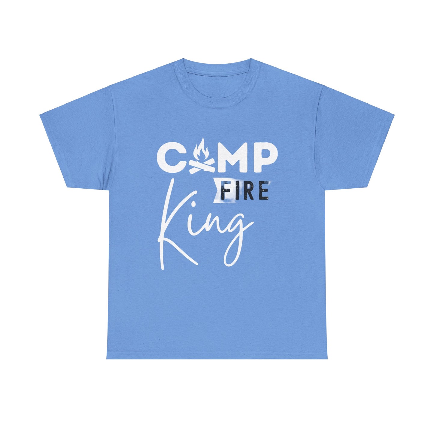 CAMP FIRE KING/ CAMP FIRE QUEEN Couples Tshirt 1