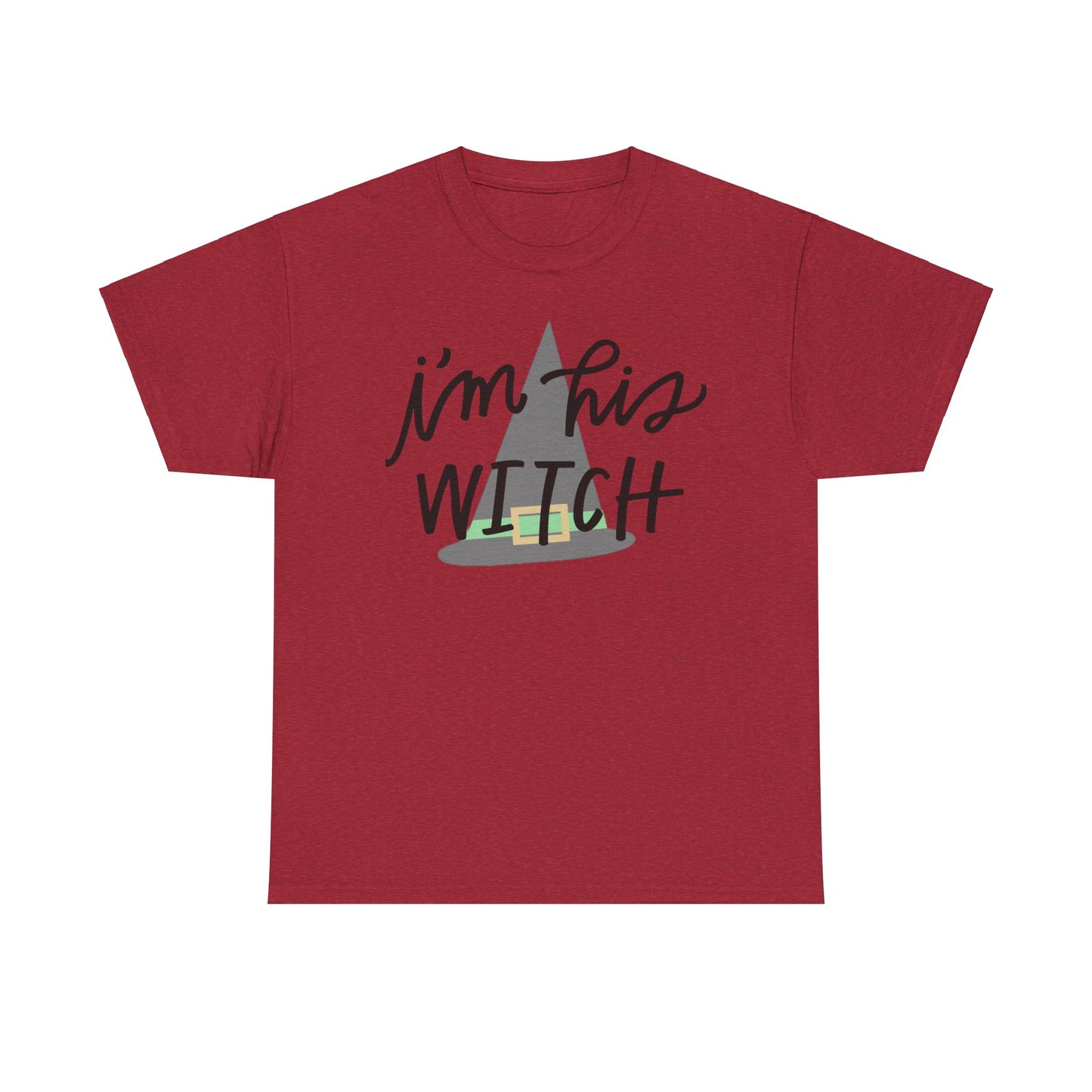 IM HIS WITCH/ IM HER BOO Couples Tshirt 2