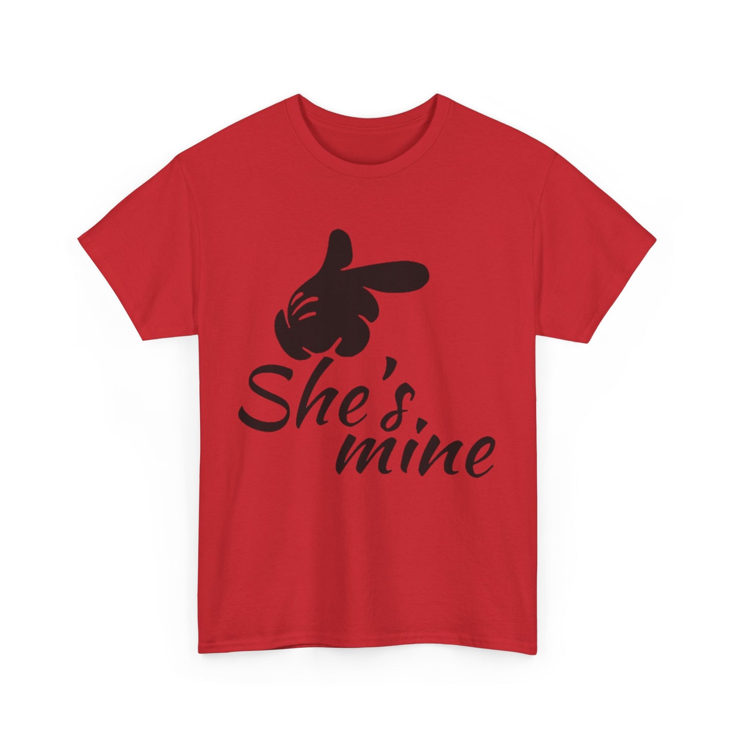 HE'S MINE/SHE'S MINE Couples Tshirt 2