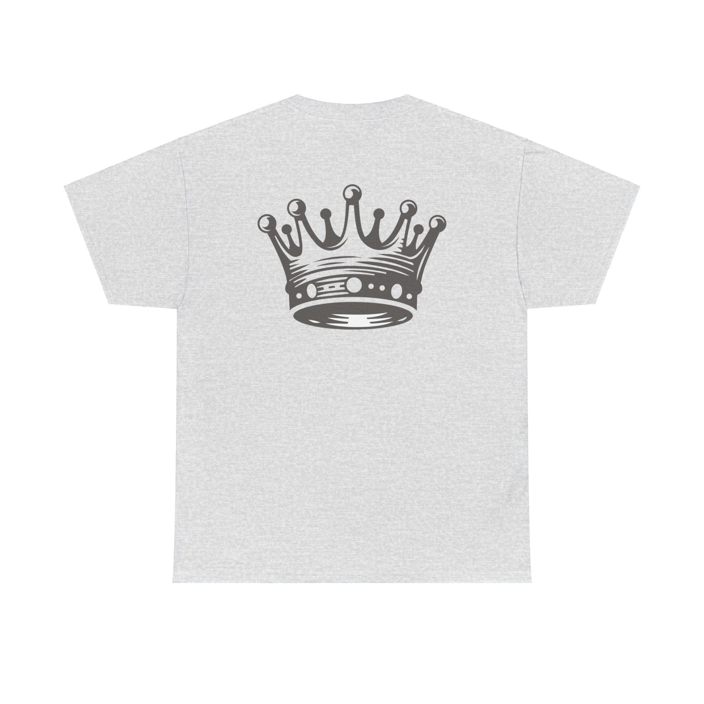 ONLY A KING CAN ATTRACT A QUEEN/ONLY A QUEEN CAN KEEP A KING FOCUSED Couples Tshirt 1